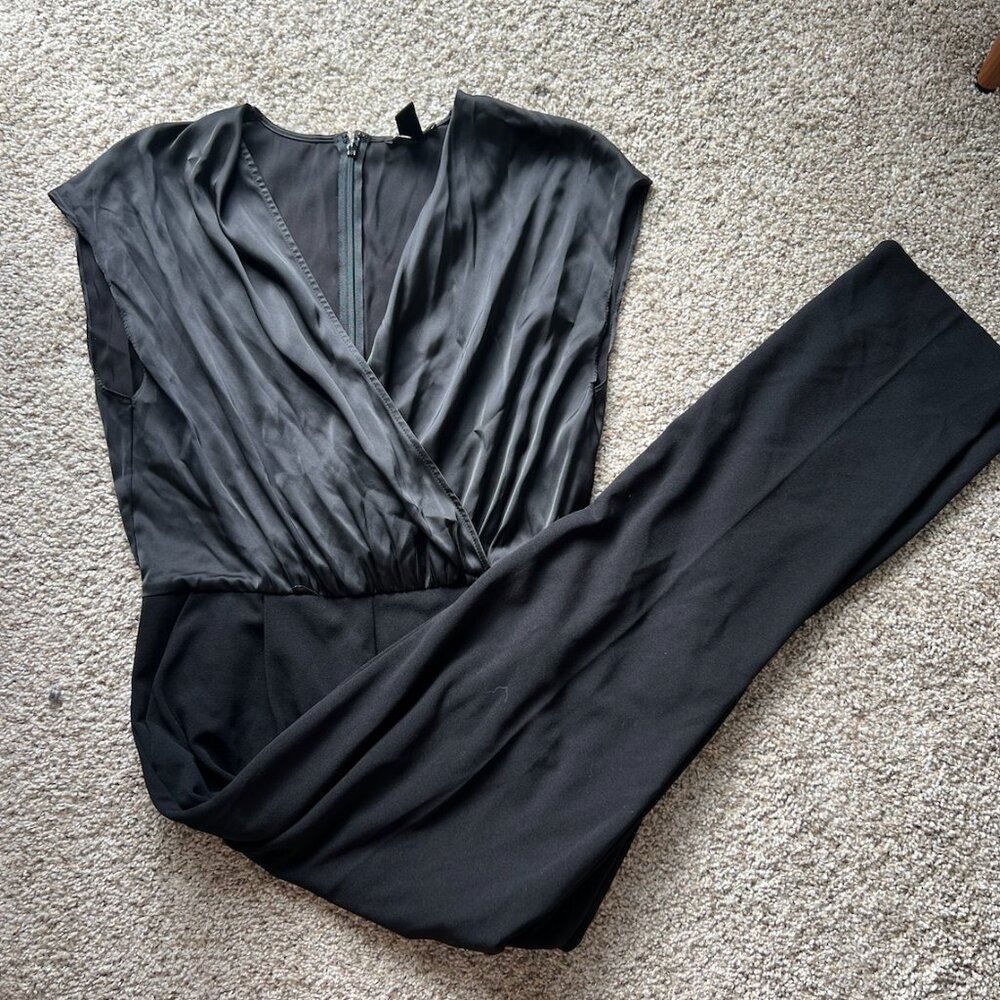 Express Womens Silk Top Jumpsuit (NWT)